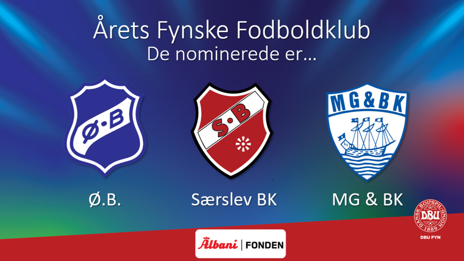 Årets Fynske Fodboldklub: Hvilken af disse 3 klubber løber med titlen og 25.000 kr?